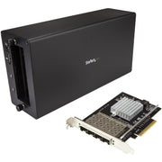 StarTech.com Thunderbolt 3 to 10GbE Fiber Network Chassis 4 Port