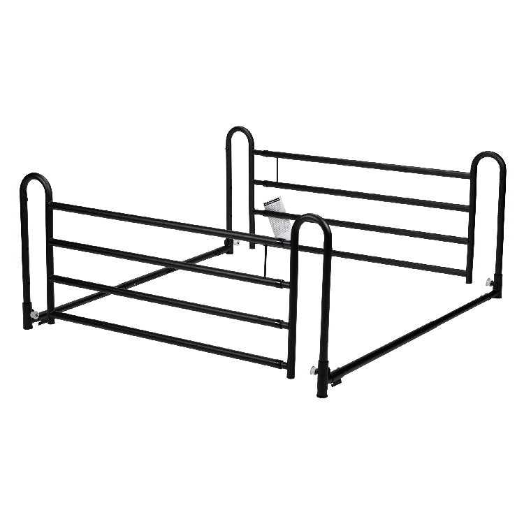 Home Care Full Length Bed Rail, Adjustable (Pair), 1 Pair per Case