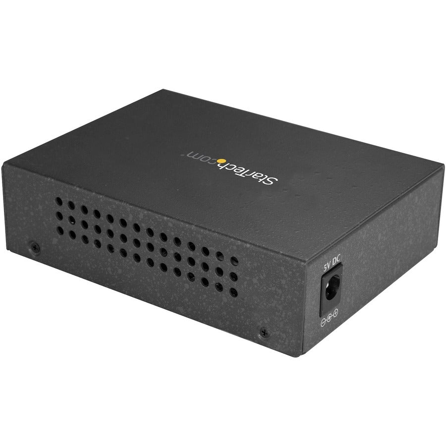 StarTech.com Gigabit Ethernet to SC Fiber Media Converter - 1000Base-LX - Single-mode - 10 km