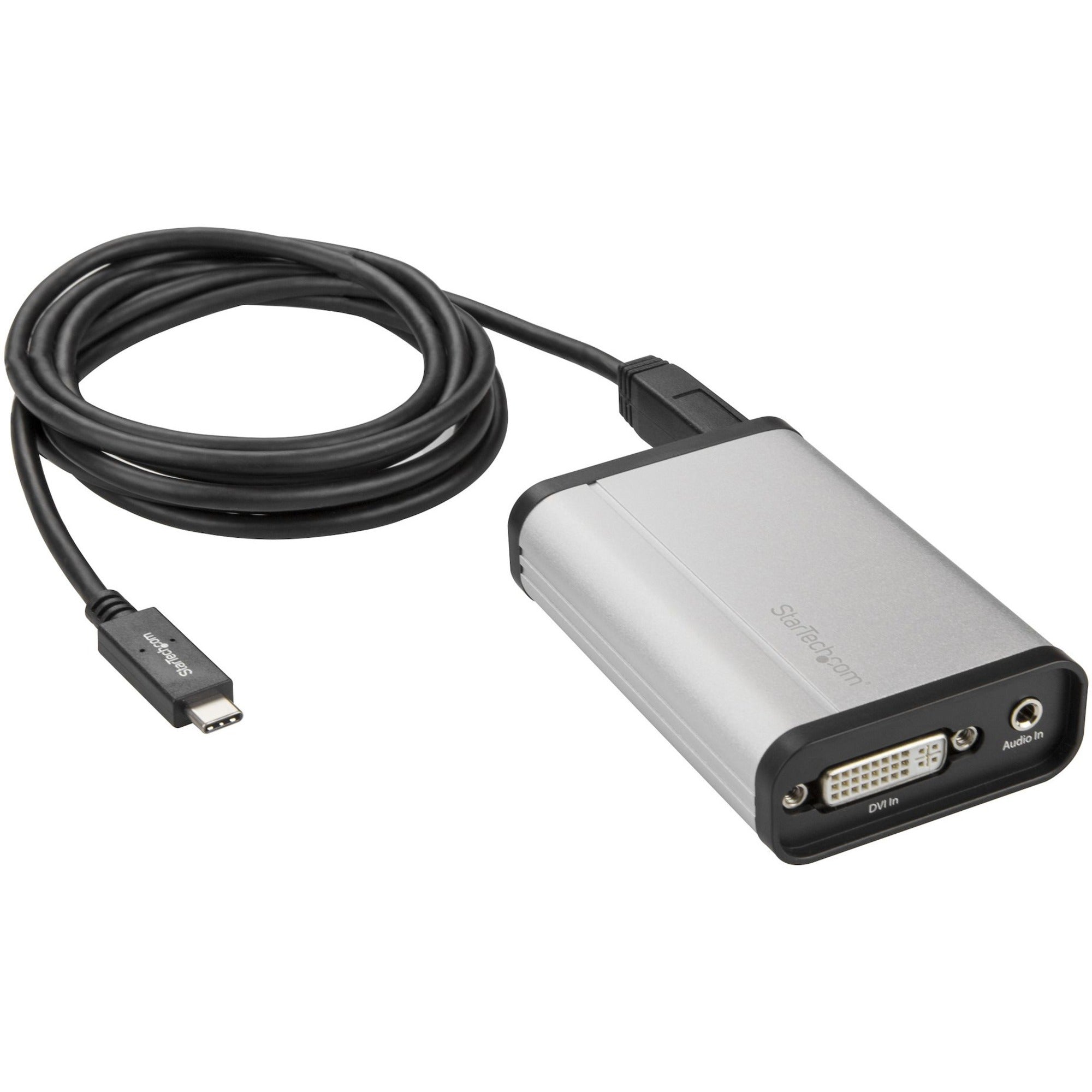 StarTech.com DVI to USB C Video Capture Device - 1080p 60fps