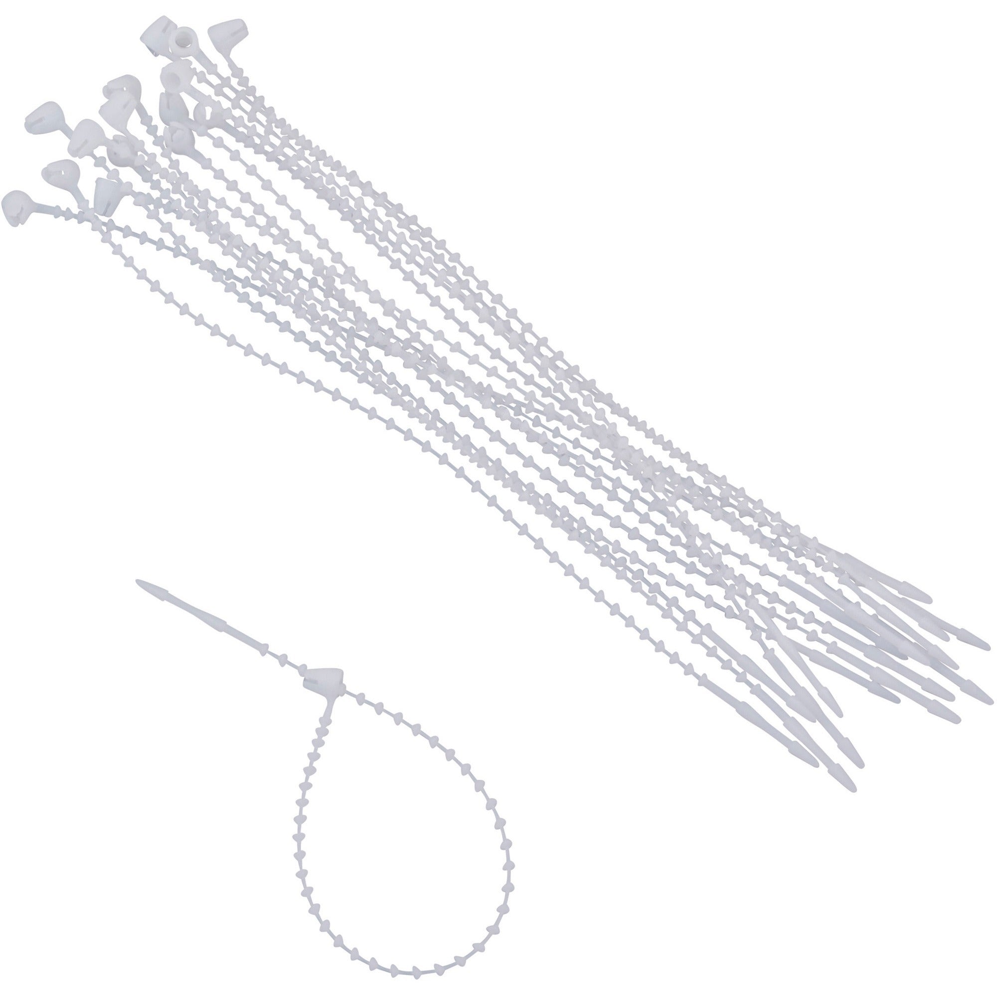 Cable Tie - White - 0.25" Length - 250 / Pack