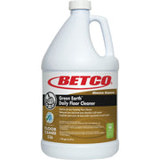 Betco Green Earth Daily Floor Cleaner - Concentrate - 128 fl oz (4 quart) - pH Neutral, Fragrance-free - Yellow - 1 Each