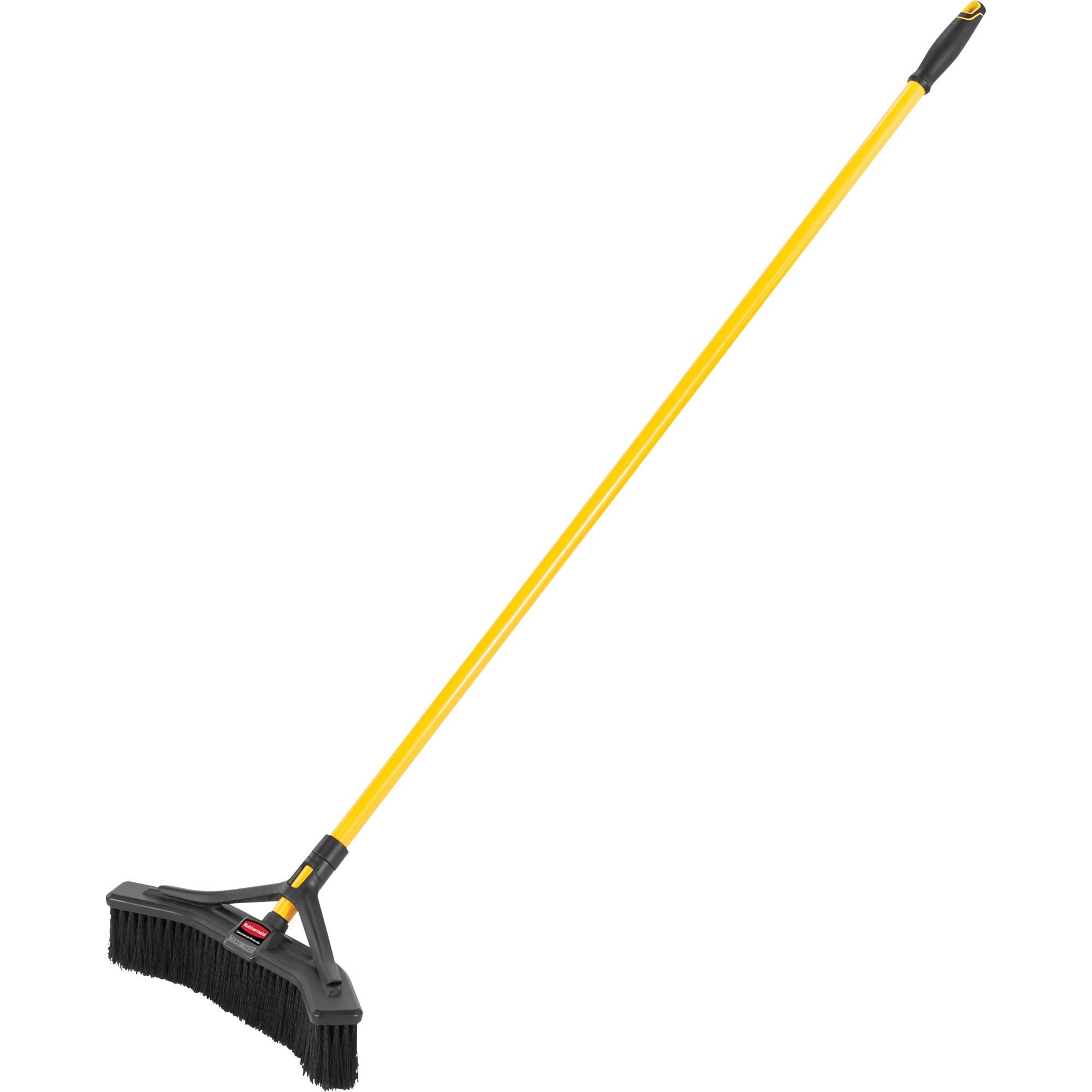 Polypropylene Bristle - 58.1" Overall Length - Steel Handle - 1 Each
