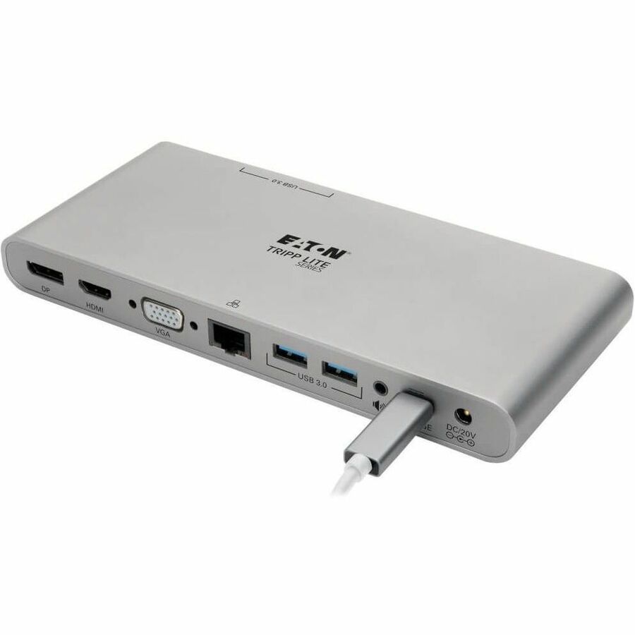 for Notebook, Tablet PC, Desktop PC, Smartphone - 100 W - USB Type C - 6 x USB Ports - 4 x USB 3.0 - Network (RJ-45) - HDMI - VGA - DisplayPort - Audio Line Out - Microphone - Thunderbolt - Wired