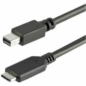 StarTech.com 1 m (3.3 ft.) USB-C to Mini DisplayPort Cable - 4K 60Hz - Black