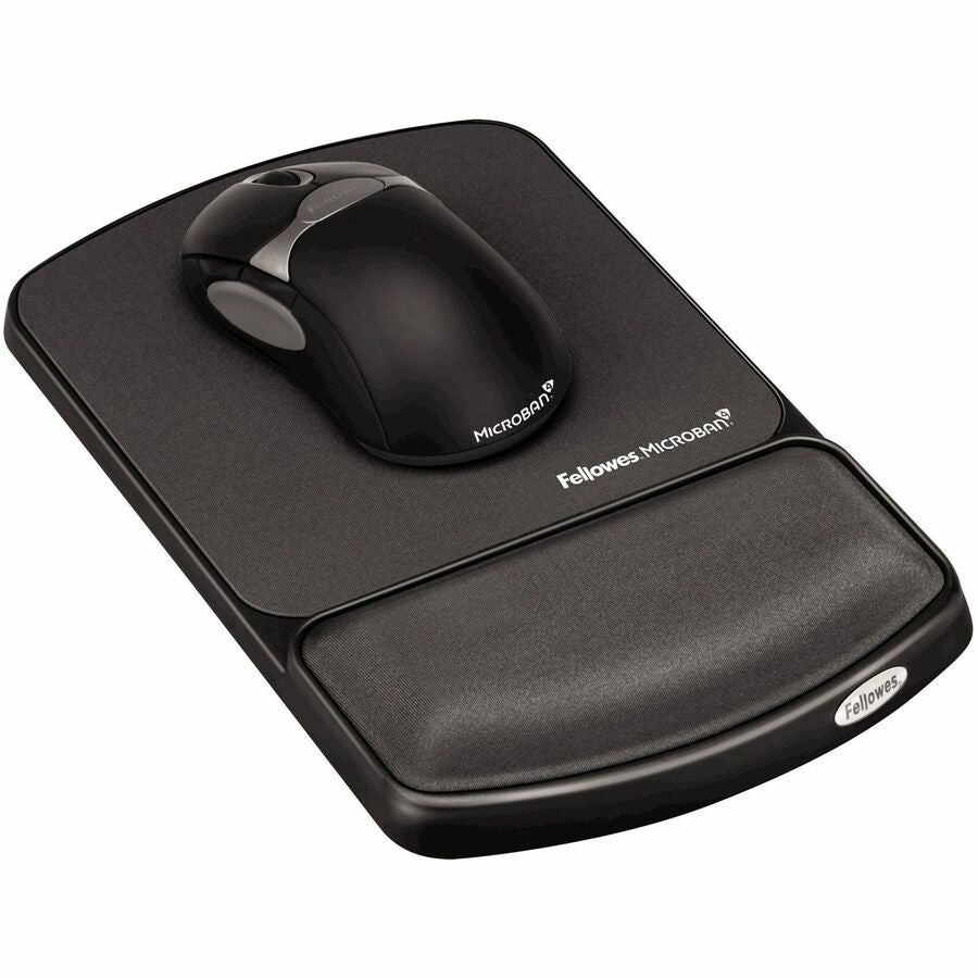 0.88" Height x 6.75" Width x 10.13" Depth - Graphite - Polyester, Gel - Wear Resistant, Tear Resistant, Skid Proof - 1 Each