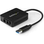 StarTech.com USB 3.0 to Fiber Optic Converter - 1000Base-SX SC