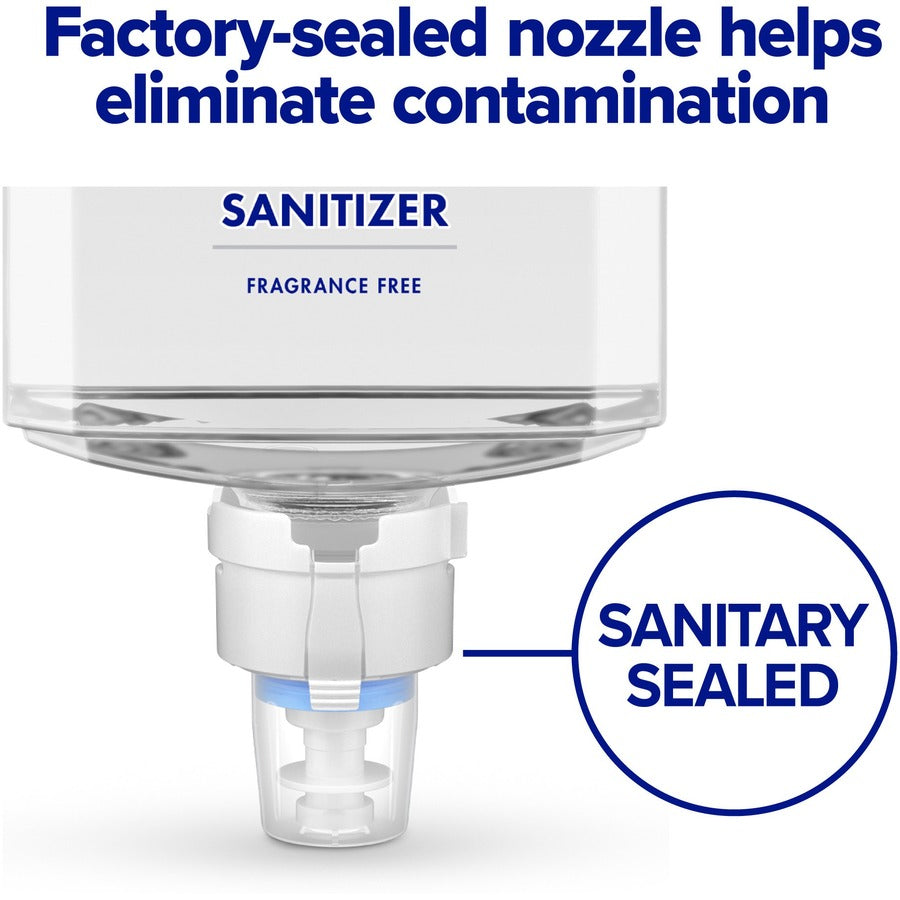 Manual - 1.27 quart Capacity - Locking Mechanism, Durable, Wall Mountable - White - 1 Each