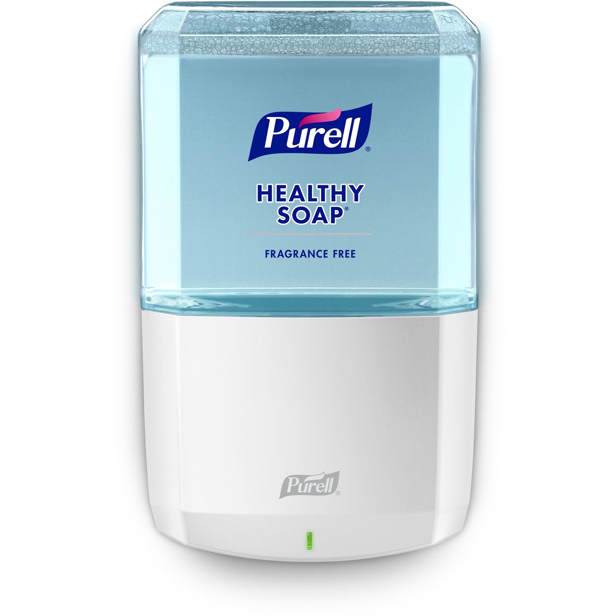 PURELL&reg; ES6 Touch-free Hand Soap Dispenser - Automatic - 1.27 quart Capacity - Support 4 x C Battery - Locking Mechanism, Durable, Wall Mountable, Touch-free - White - 1 Each