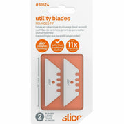 2.40" Length - Non-conductive, Non-magnetic, Rust Resistant, Reversible, Non-sparking - Zirconium Oxide - White - 1 Pack