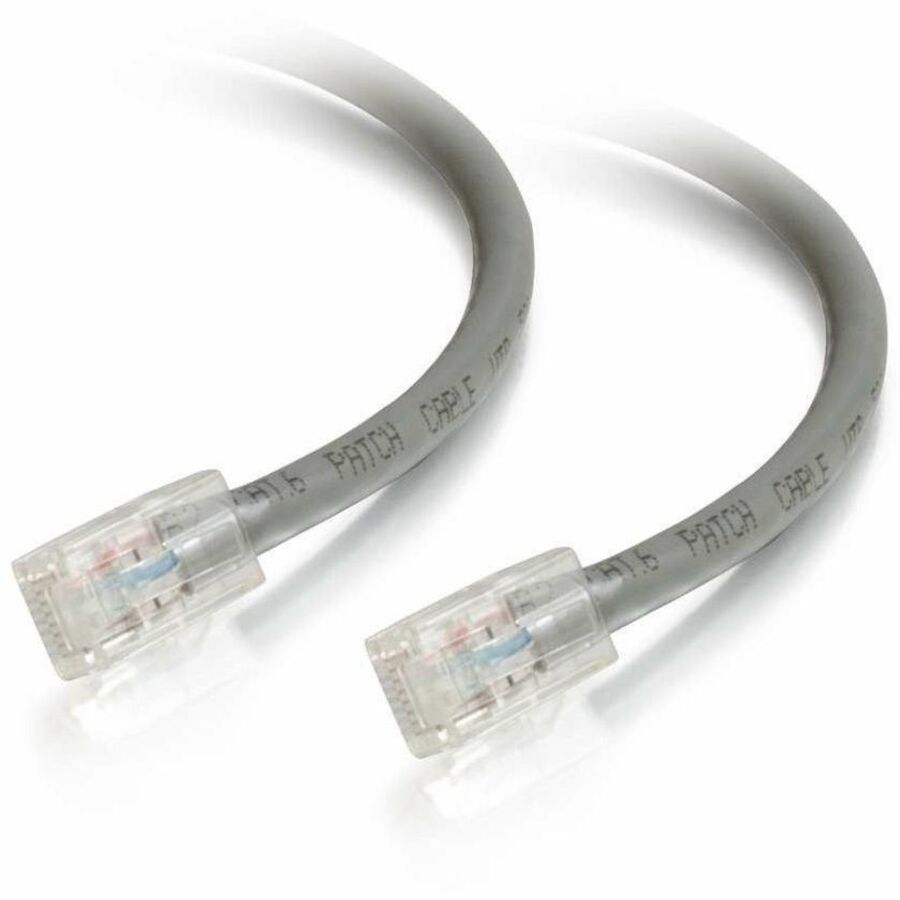 C2G 2ft (0.6m) Cat6 Non-Booted Unshielded (UTP) Ethernet Network Patch Cable - Gray