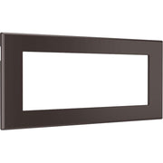 Wiremold Radiant Furniture Power Center Bezel, Brown