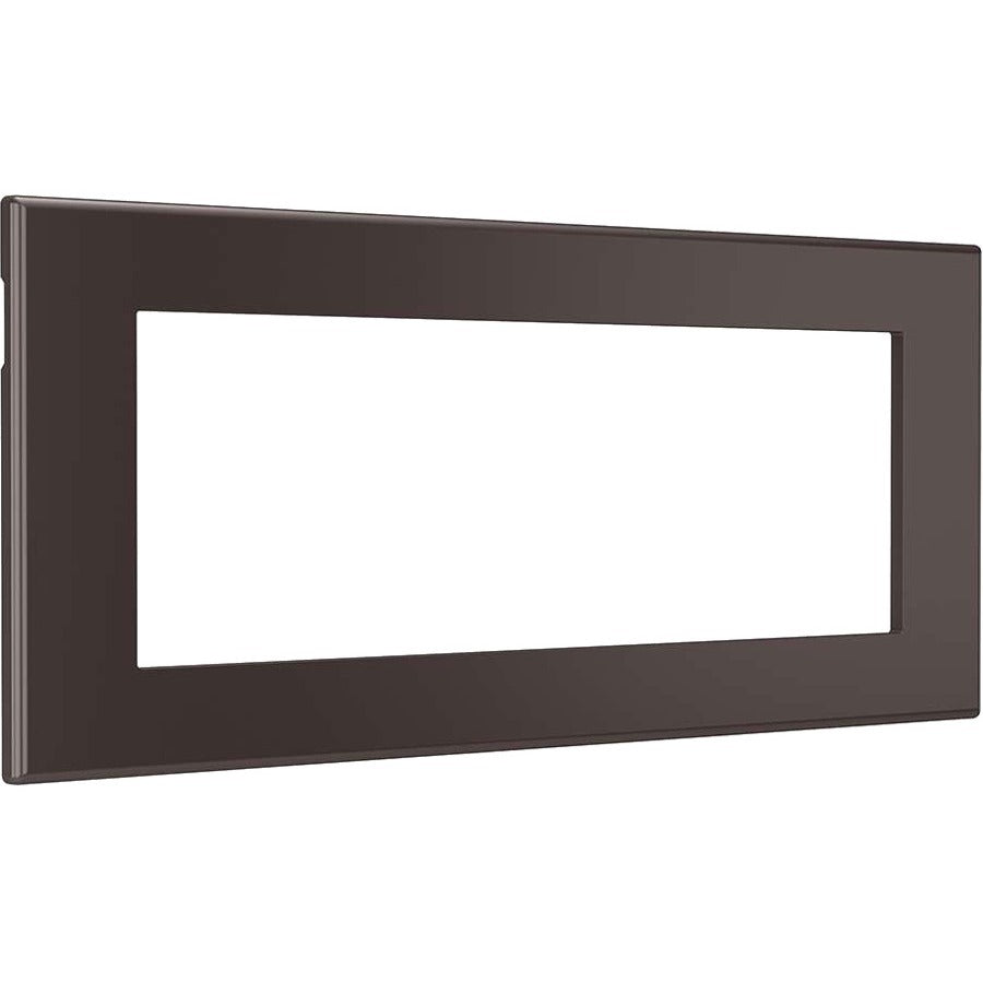 Wiremold Radiant Furniture Power Center Bezel, Brown