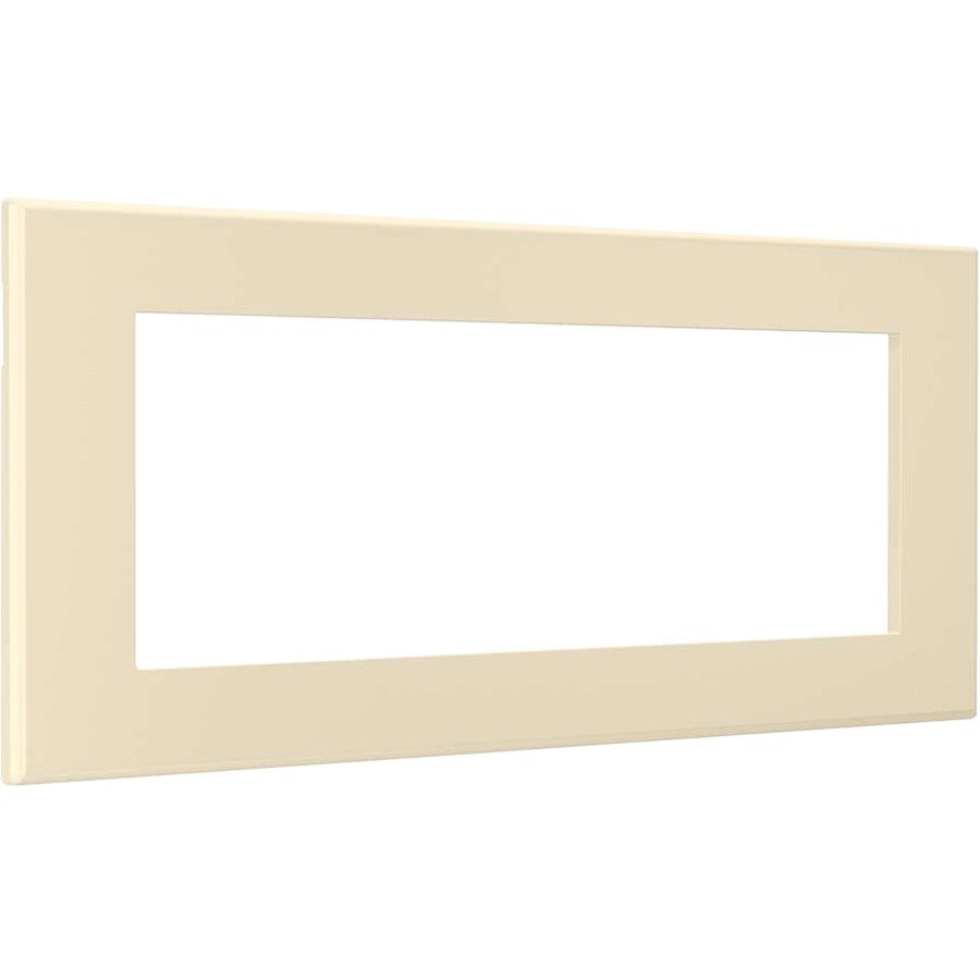 Wiremold Radiant Furniture Power Center Bezel, Light Almond