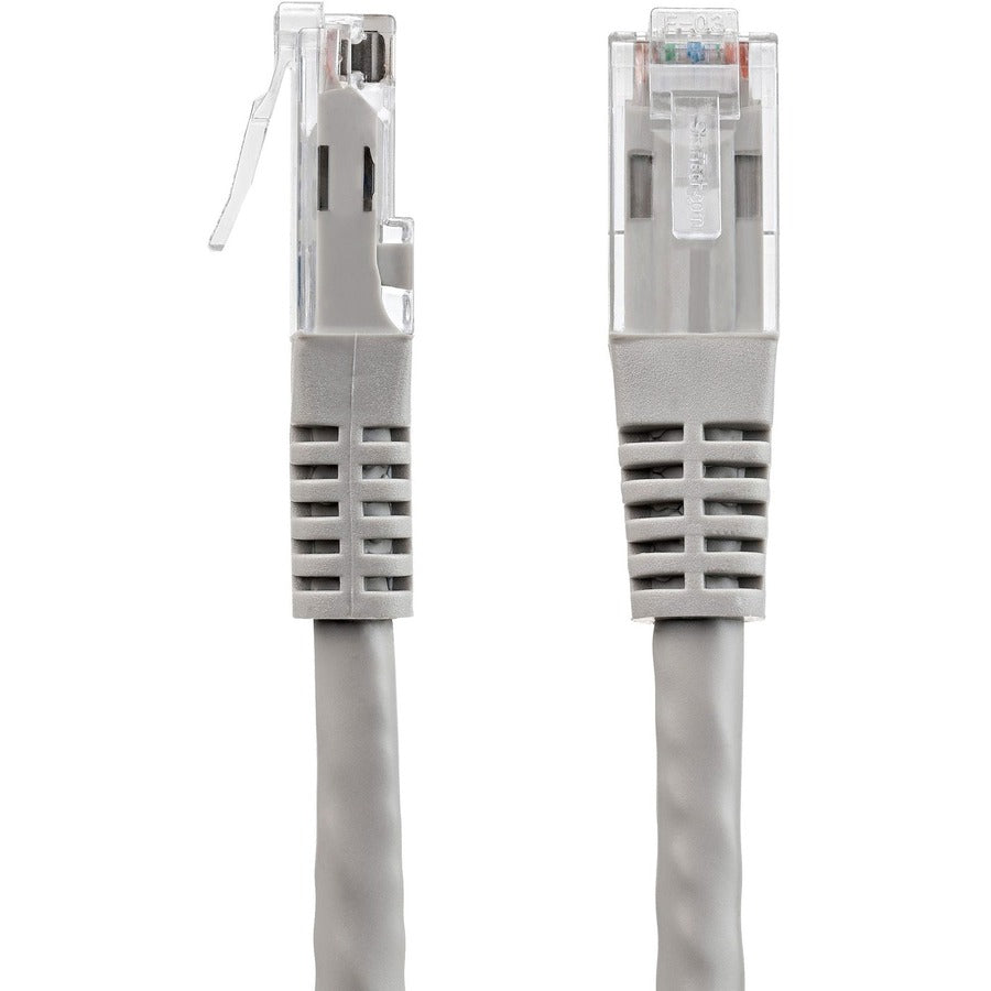 StarTech.com 35ft Gray Molded Cat6 UTP Patch Cable ETL Verified