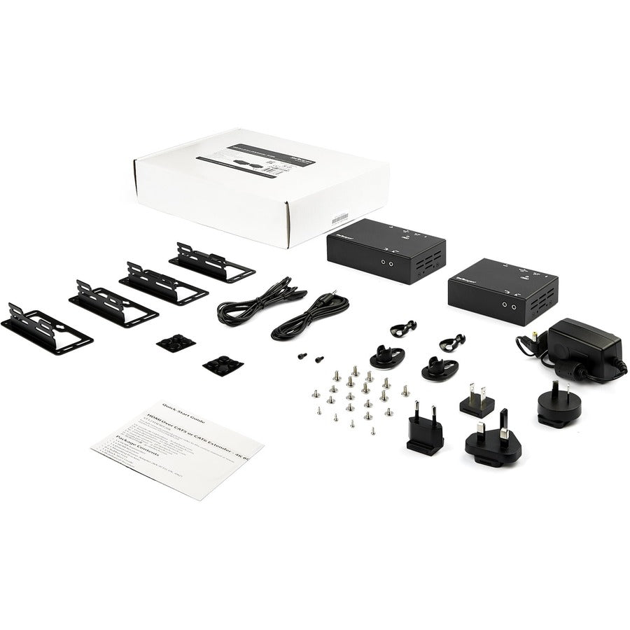 StarTech.com HDMI Over CAT6 Extender - Power Over Cable - Up to 100 m (328 ft.)