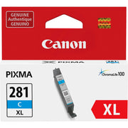 Canon CLI-281XL Original Inkjet Ink Cartridge - Cyan - 1 Each