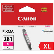 Canon CLI-281XL Original Inkjet Ink Cartridge - Magenta - 1 Each