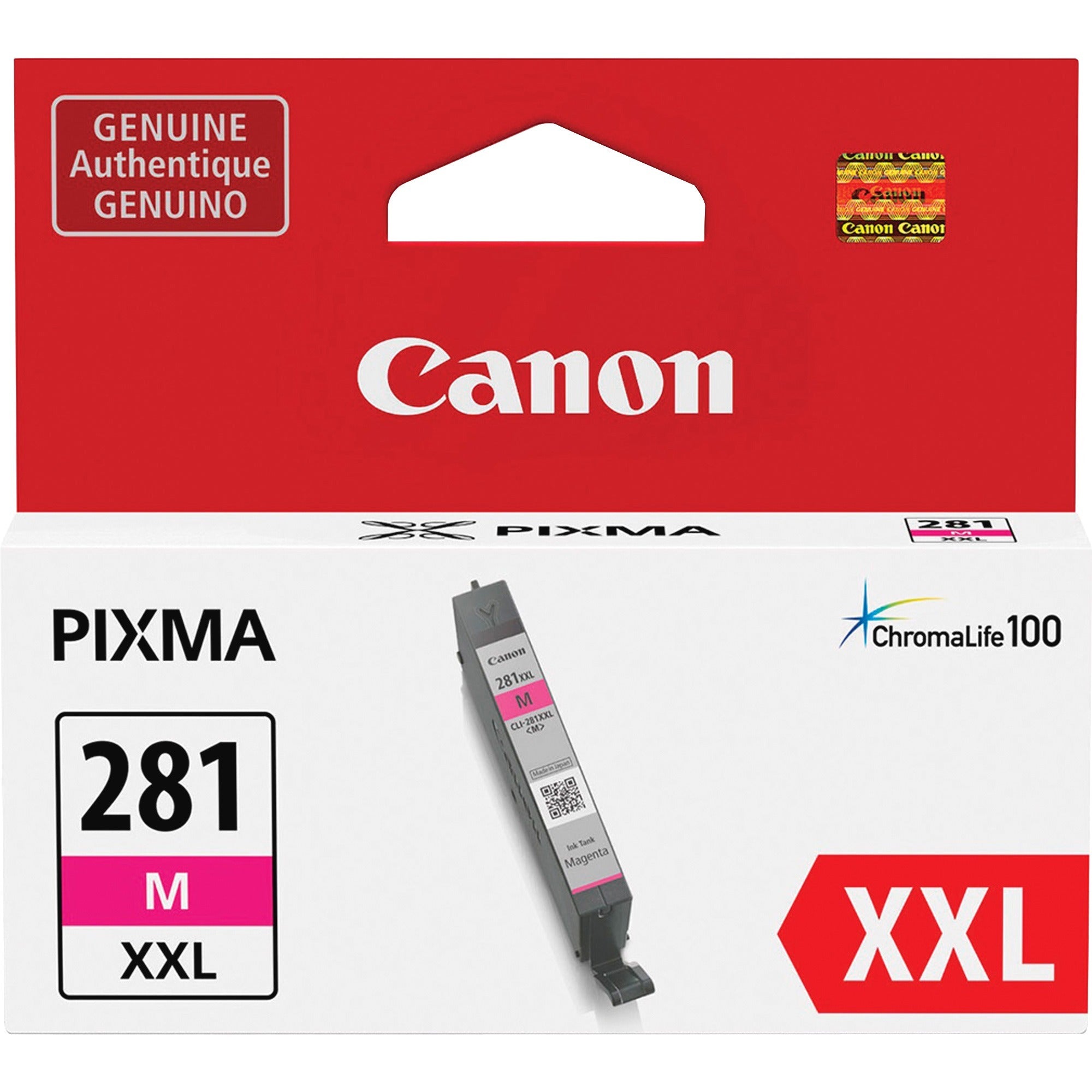 Canon CLI-281 XXL Original Inkjet Ink Cartridge - Magenta - 1 Each