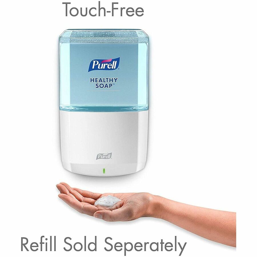 PURELL&reg; ES8 Soap Dispenser - Automatic - 1.27 quart Capacity - Touch-free, Refillable, Wall Mountable - White - 1 Each