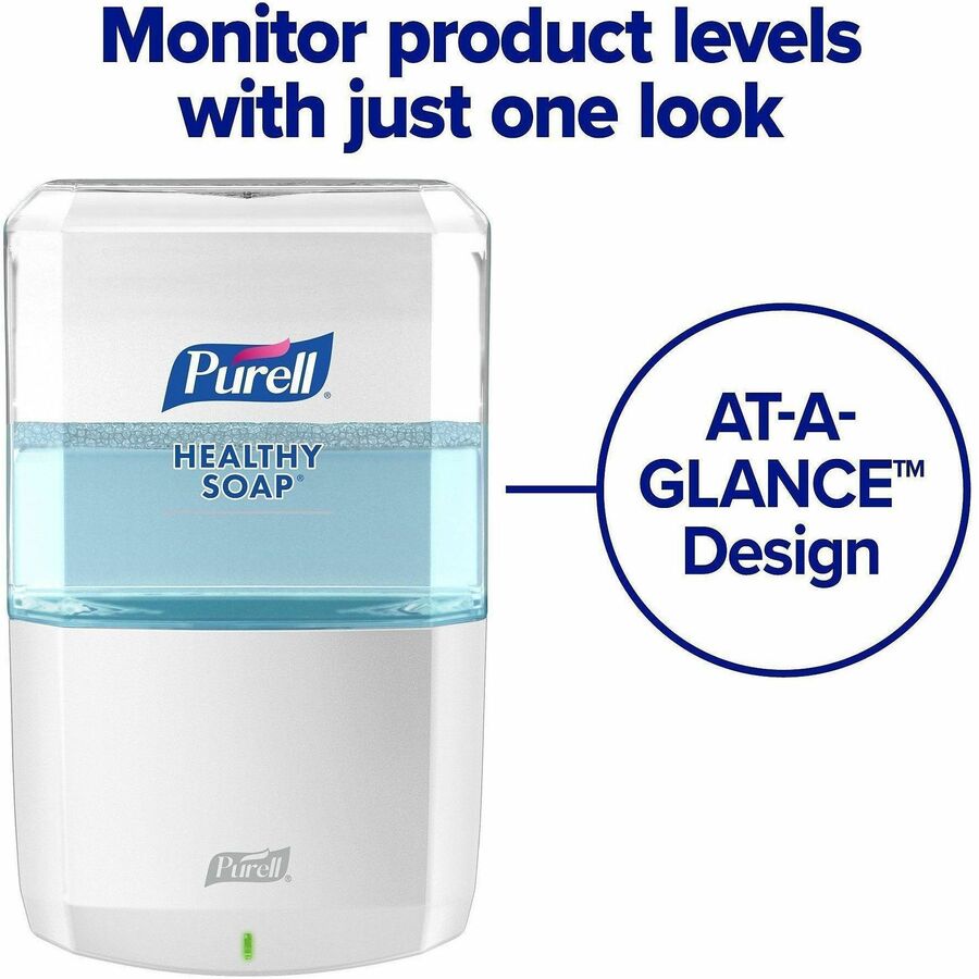 PURELL&reg; ES8 Soap Dispenser - Automatic - 1.27 quart Capacity - Touch-free, Refillable, Wall Mountable - White - 1 Each