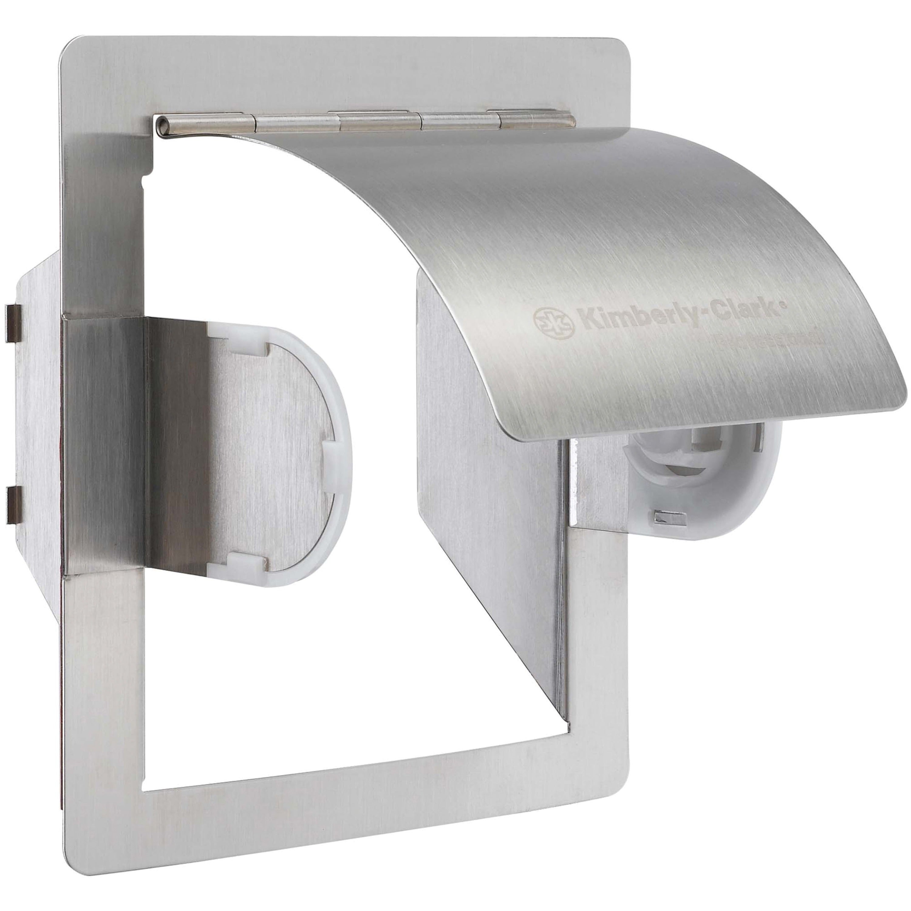 Coreless Dispenser - 6.3" Height x 6.8" Width x 4.5" Depth - Stainless Steel - 1 Carton