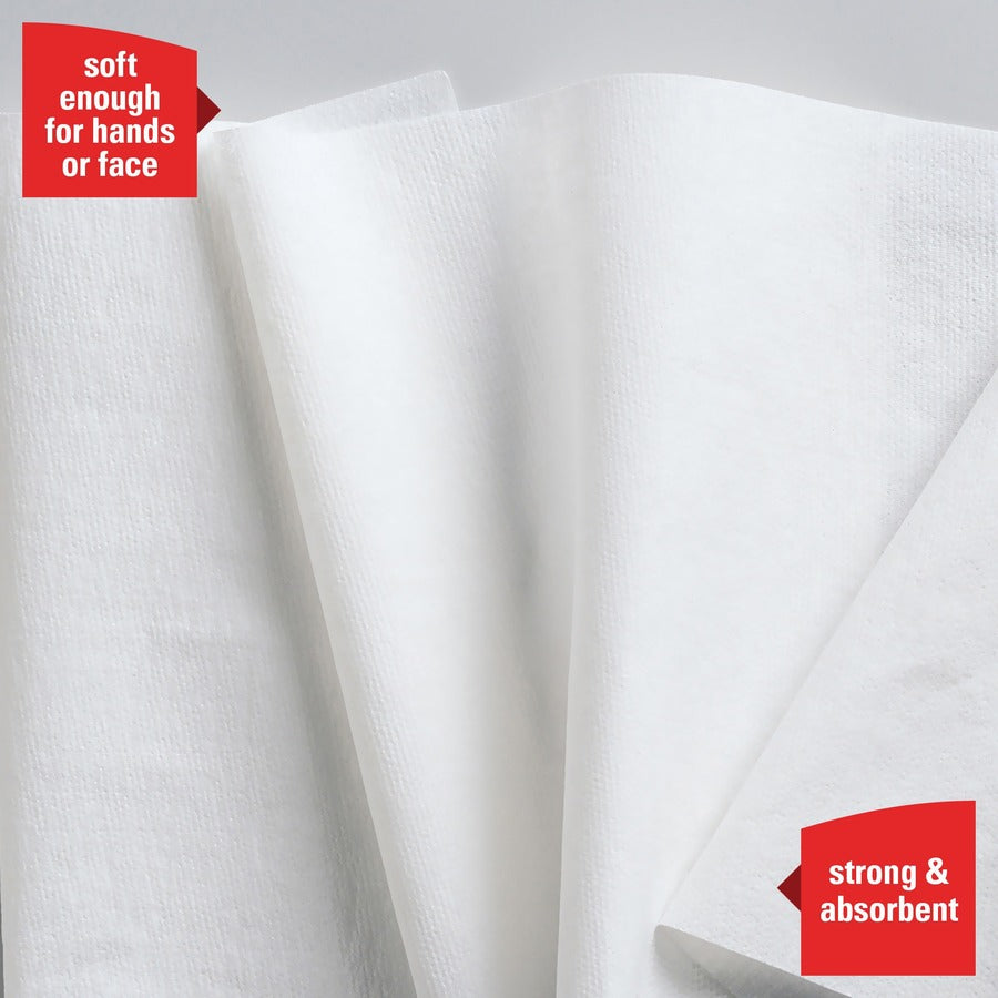 Wypall PowerClean L40 Extra Absorbent Towels - 10" Width x 13.20" Length - 200 Sheets/Roll - 400 Sheets - White - Cellulose, Plush - 1 Carton