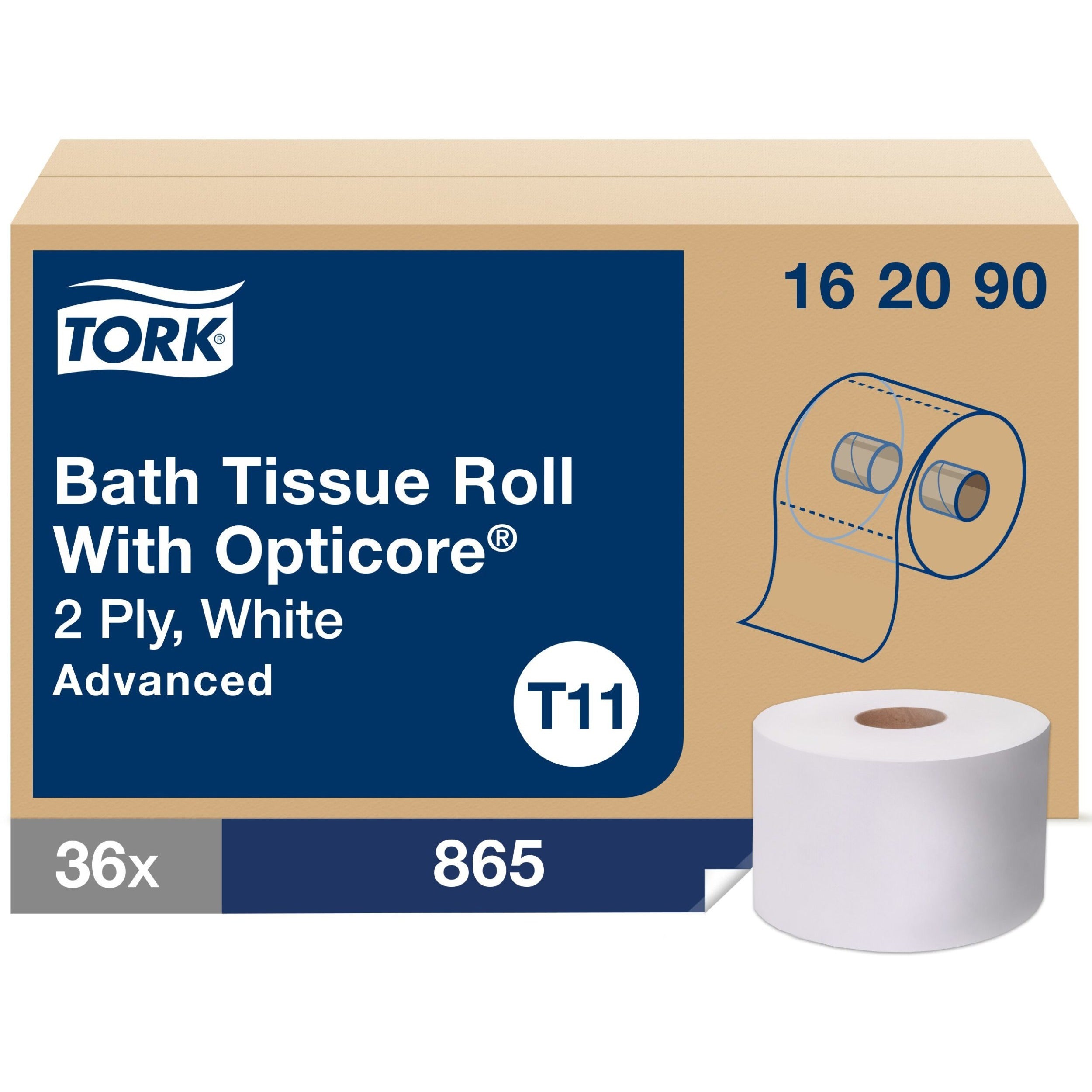 2 Ply - 3.80" Width x 288.30 ft Length - 865 Sheets/Roll - 5.60" Roll Diameter - 1 45/64" Core - Floral Embossing Pattern - White - Paper - 1 Carton