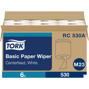 2 Ply - 7.60" Width x 518.96 ft Length - 530 Sheets/Roll - 7.80" Roll Diameter - 2 29/32" Core - White - Paper - 6