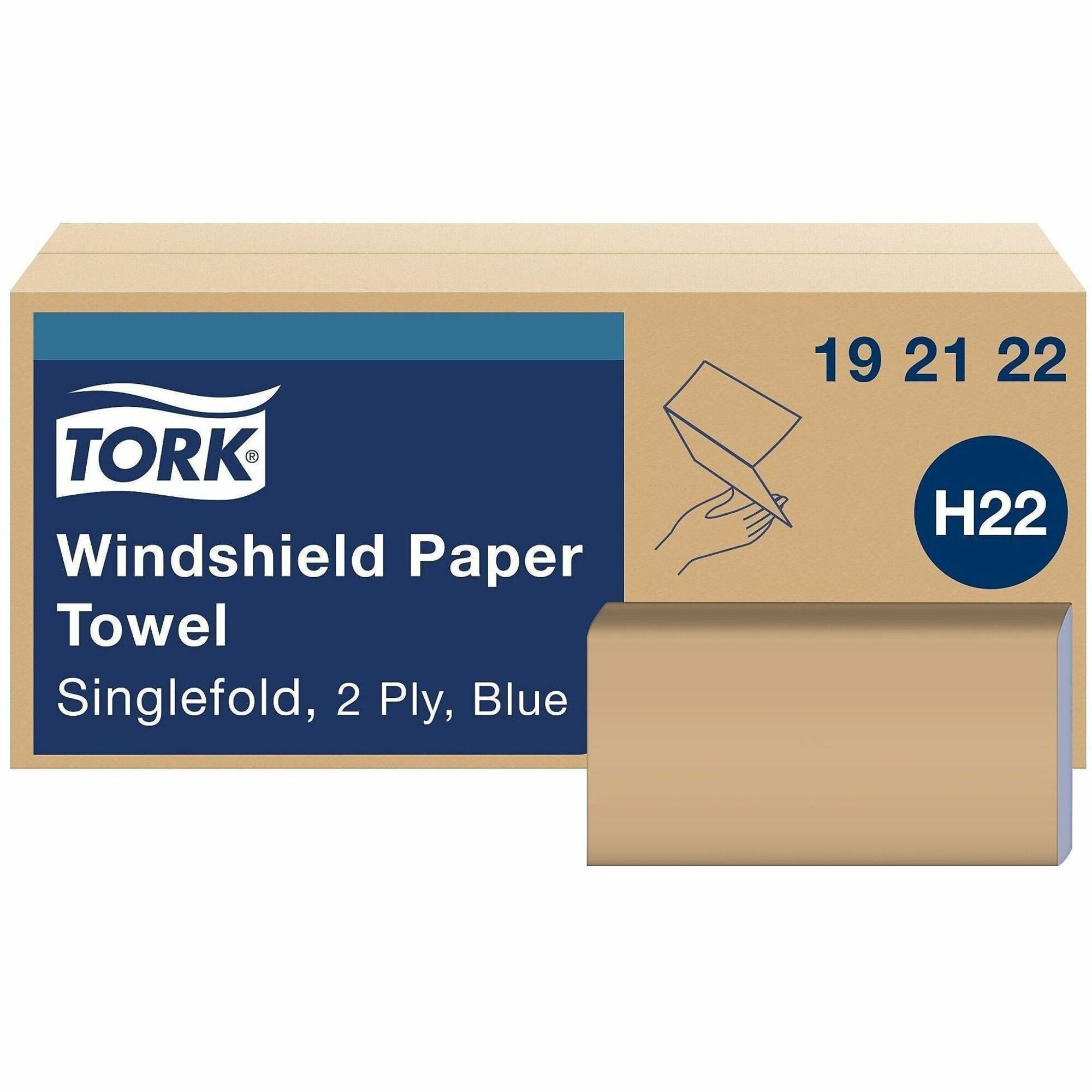 2 Ply - 9.25" Width x 10.25" Length - Blue