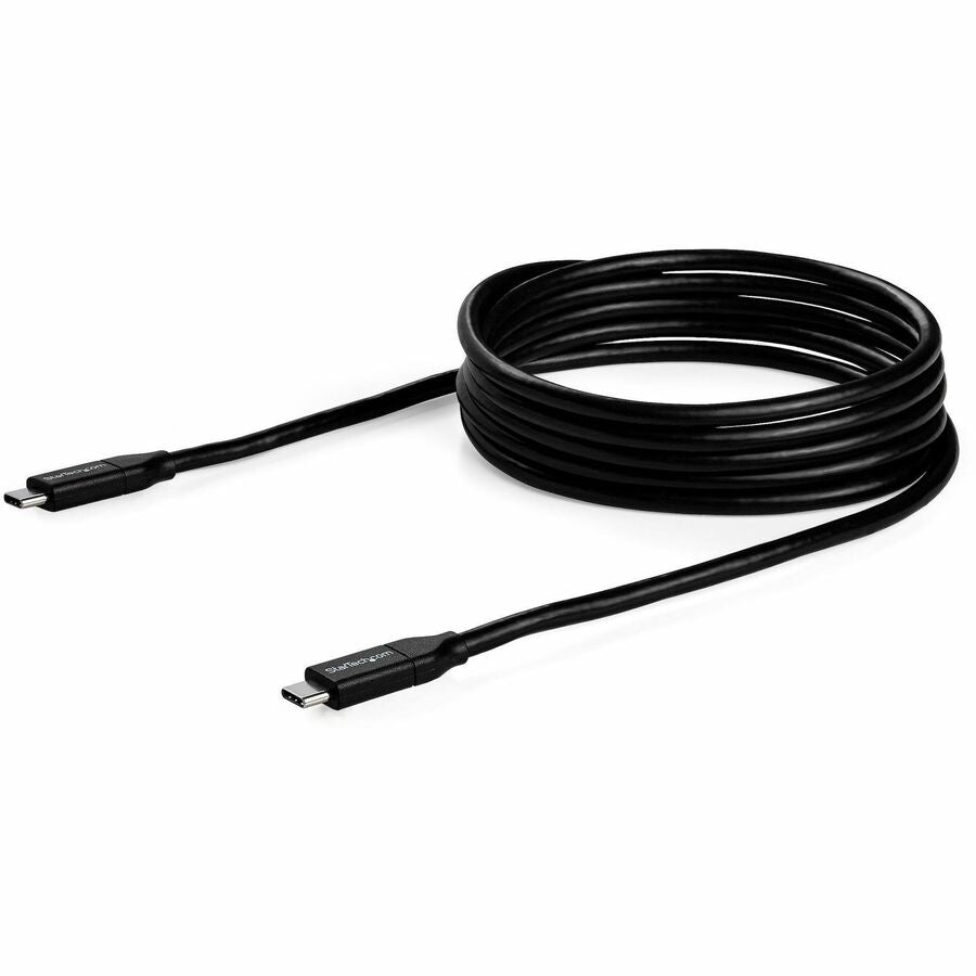 StarTech.com USB-C to USB-C Cable w/ 5A PD - M/M - 2 m (6 ft.) - USB 2.0 - USB-IF Certified