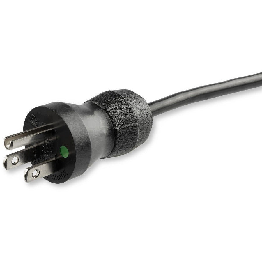 StarTech.com Standard Power Cord - For Monitor, Computer - 125 V AC / 10 A - Black - 15 ft Cord Length - NEMA 5-15P / IEC 60320 C13 - North America - 1 Each