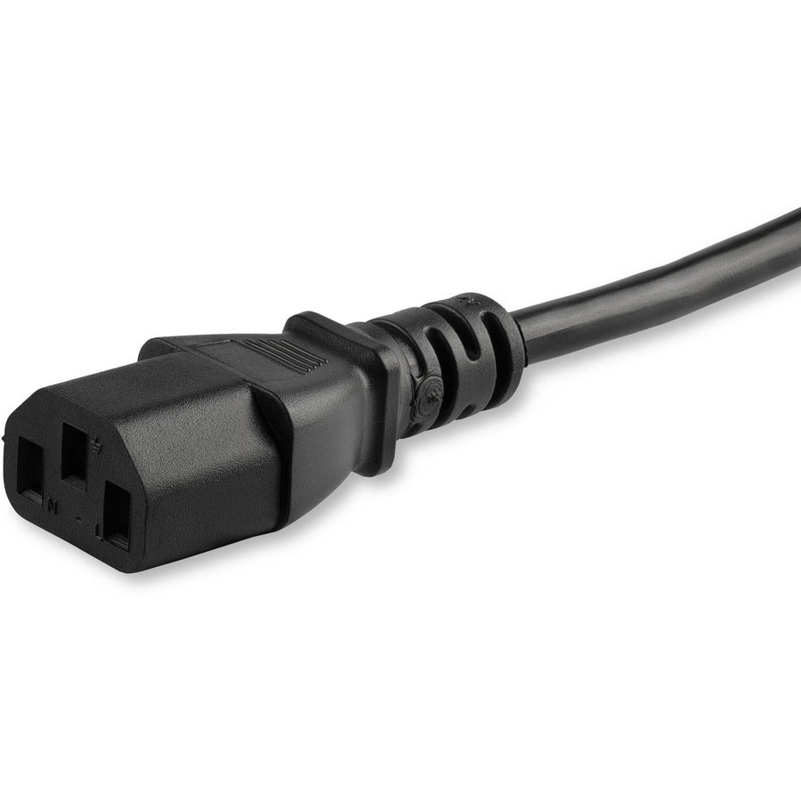 StarTech.com Standard Power Cord - For Monitor, Computer - 125 V AC / 10 A - Black - 15 ft Cord Length - NEMA 5-15P / IEC 60320 C13 - North America - 1 Each