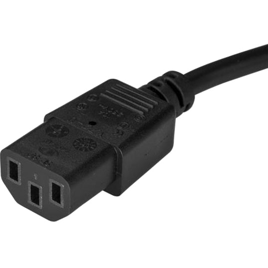 StarTech.com Standard Power Cord - For Desktop Computer, Monitor, Printer, Scanner - 125 V AC / 10 A - Black - 6 ft Cord Length - NEMA 5-15P / IEC 60320 C13 - North America - 1 Each