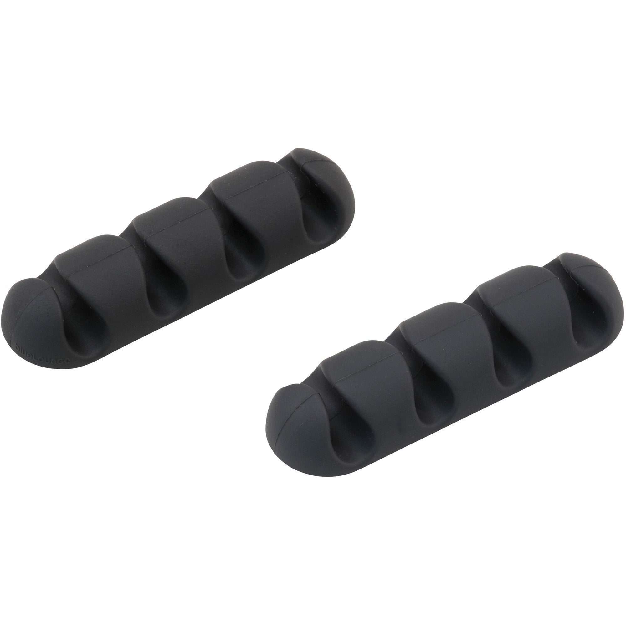 Bluelounge CableDrop Multi Cable Anchor for Multiple Cords - Cable Anchor - Black - 2.60" Length - 1 Pack