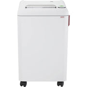 ideal. 2503 Cross-cut Paper Shredder, Continuous, 10 Sheets Per Pass, 0.625" x 0.093" Shred Size, P-5 Security, 24 ft/min, 10.25" Throat, 20 gal Bin, White, 1 Each