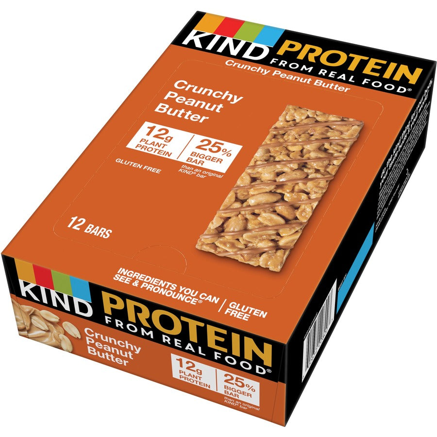 Trans Fat Free, Low Sodium, Gluten-free, Individually Wrapped - Crunchy Peanut Butter - 1.76 oz - 12 / Box