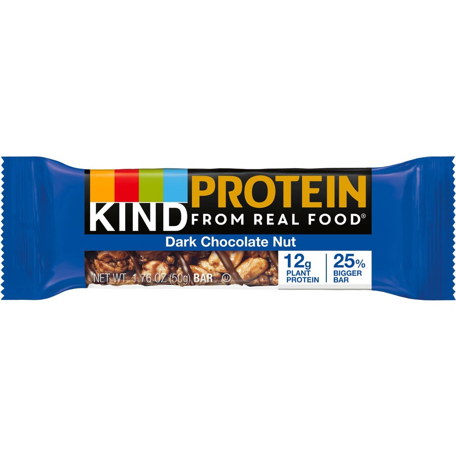 Trans Fat Free, Low Sodium, Gluten-free, Individually Wrapped - Dark Chocolate Nut - 1.76 oz - 12 / Box