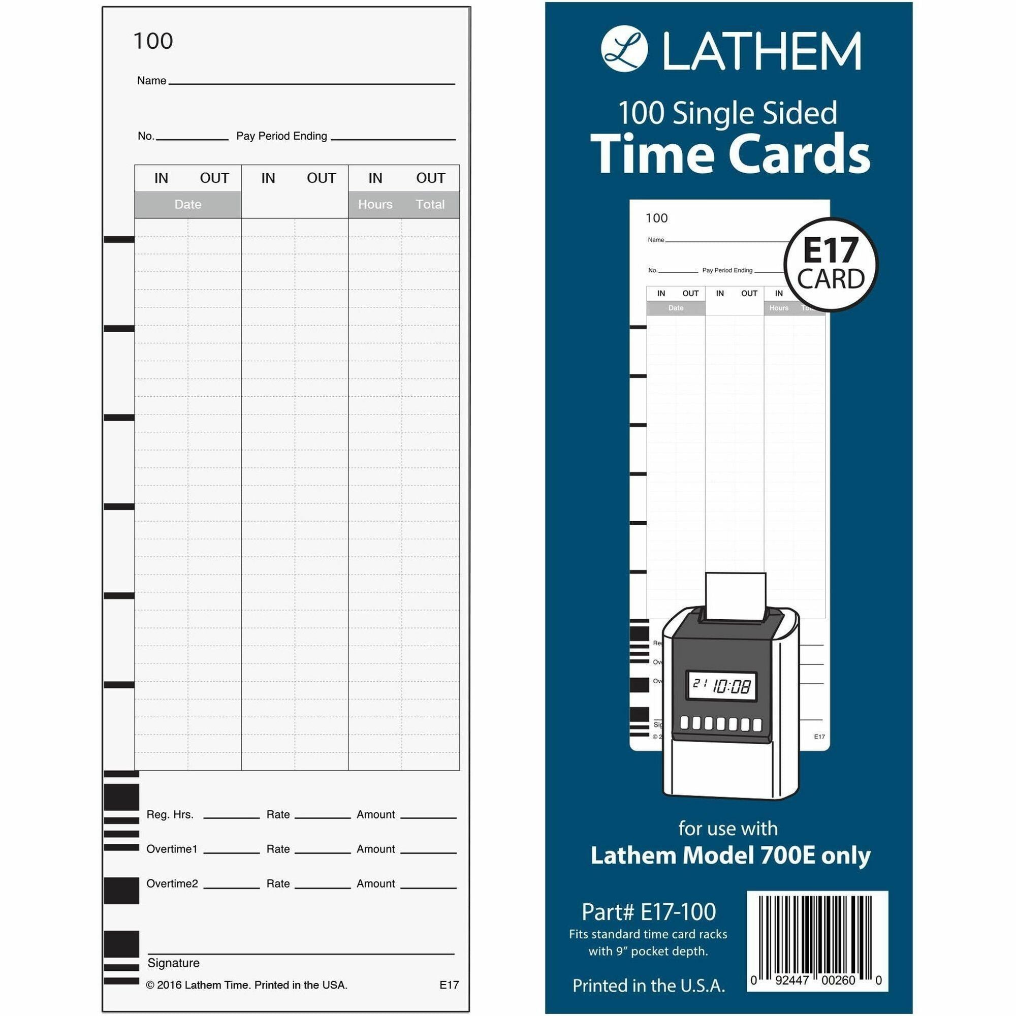 White - Black Print Color - 1 Pack