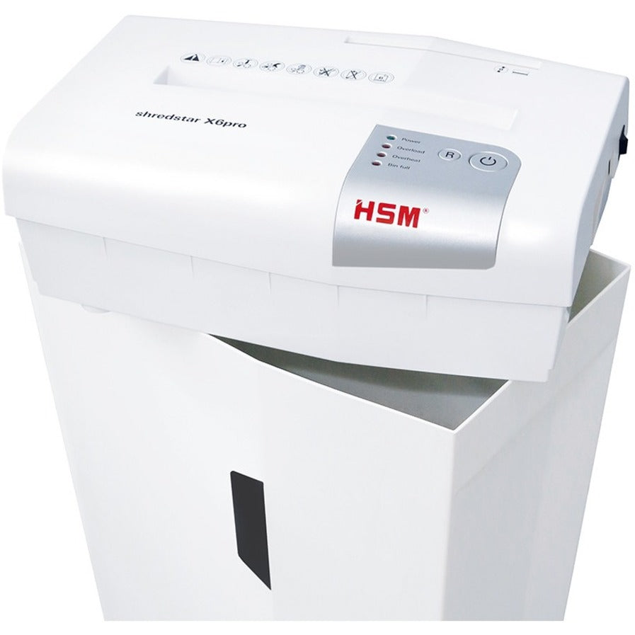 HSM shredstar X6Pro - 1/16" x 5/8" + Sep. CD Cutting Unit