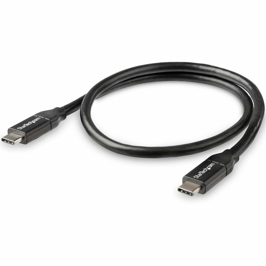 StarTech.com USB-C to USB-C Cable w/ 5A PD - M/M - 0.5 m - USB 2.0 - USB-IF Certified