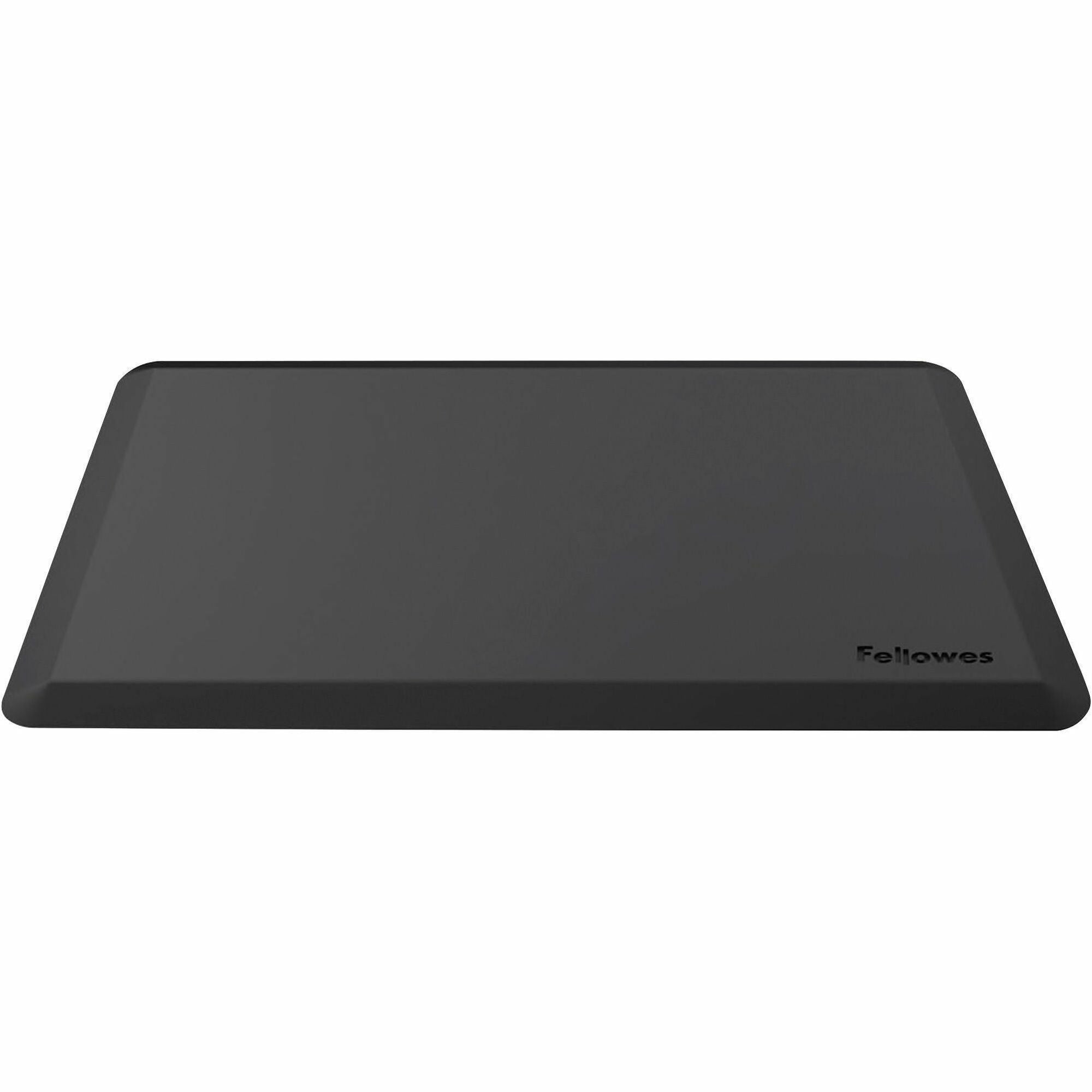 Floor - 36" Width x 24" Depth x 0.750" Thickness - Rectangular - Black - 1 Each