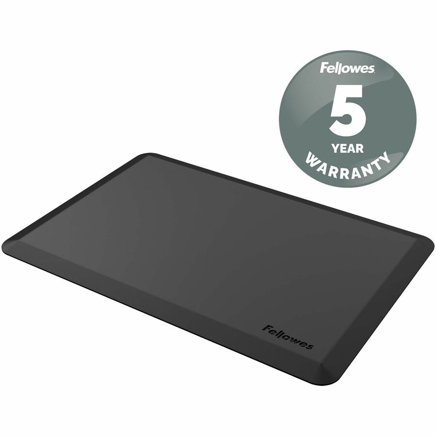 Floor - 36" Width x 24" Depth x 0.750" Thickness - Rectangular - Black - 1 Each