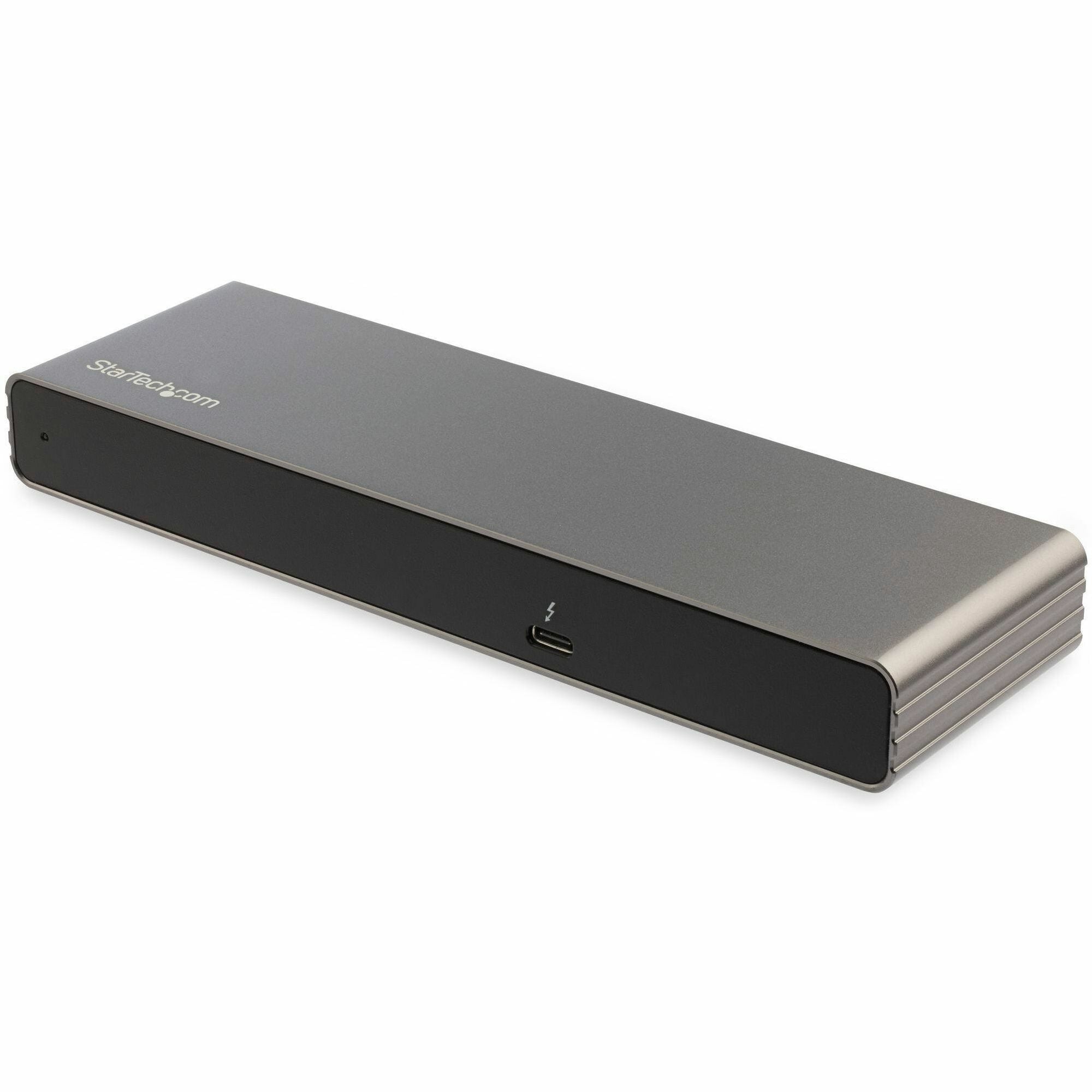 StarTech.com Thunderbolt 3 Dock - Mac & Windows - Dual 4K60Hz - 85W Power Delivery