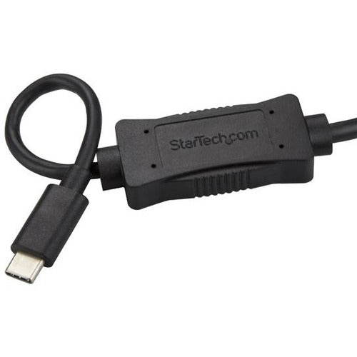 StarTech.com eSATA/USB Data Transfer Cable - 1 x 7-pin eSATA - Male - 1 x 24-pin USB 3.0 Type C - Male - Black - 1 Each