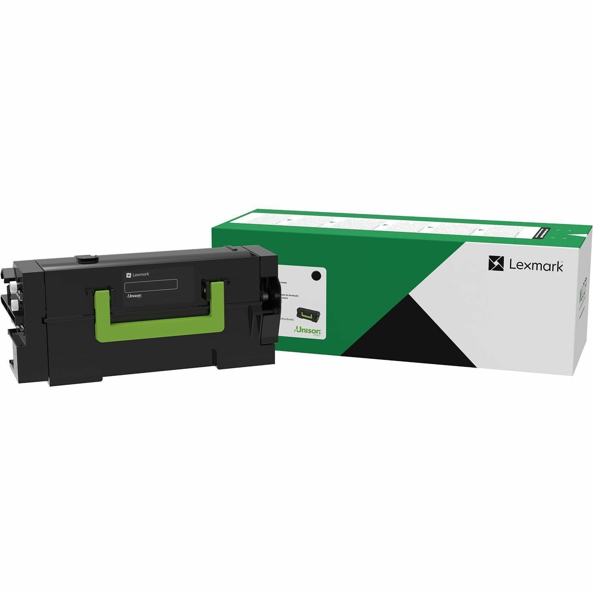 Lexmark Unison Original High Yield Black Laser Toner Cartridge, 1 Each, 15,000 Page Yield