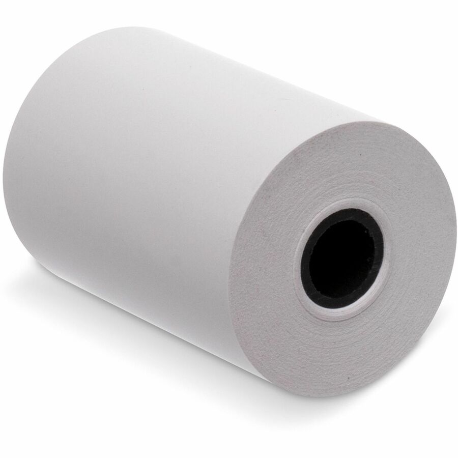 2 1/4" x 80 ft - 48 g/m² Grammage - Smooth - White - 50 / Carton
