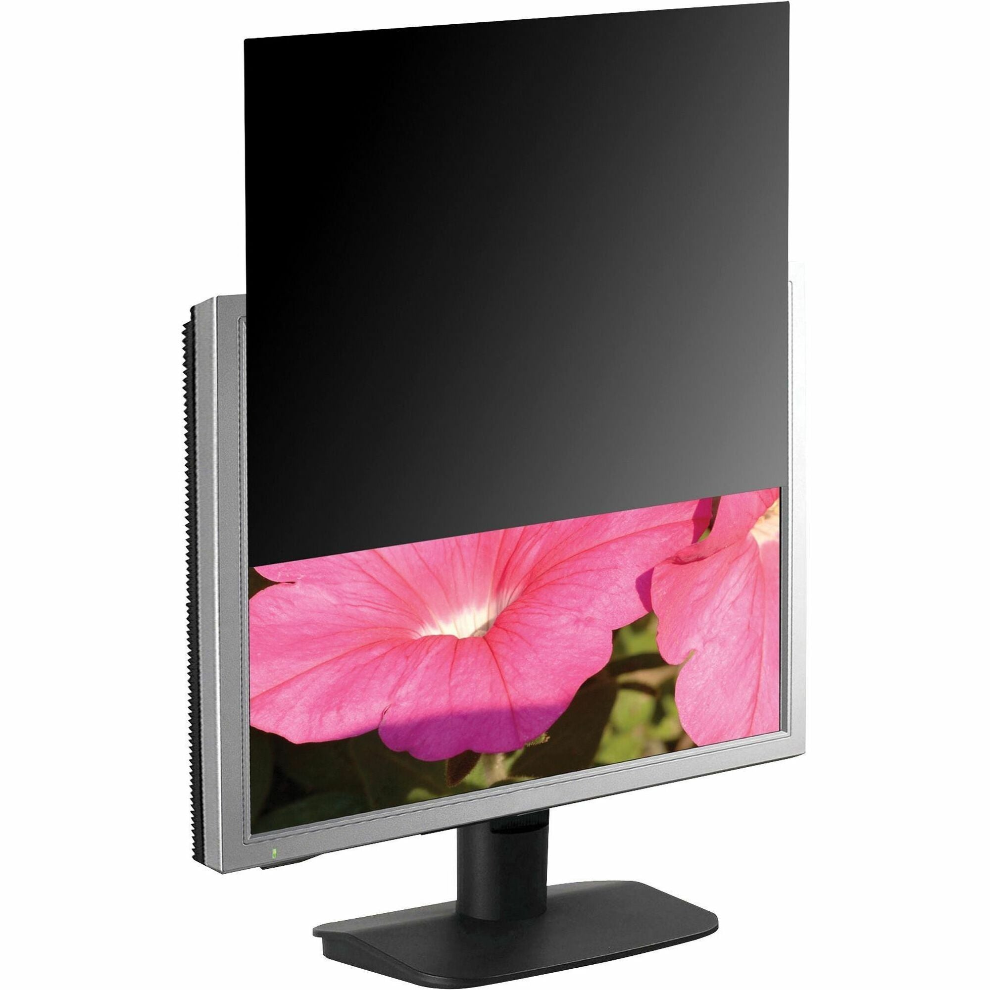 Business Source 16:9 Ratio Blackout Privacy Filter Black - For 23" Widescreen LCD Monitor - 16:9 - Damage Resistant - Anti-glare - 1 Each