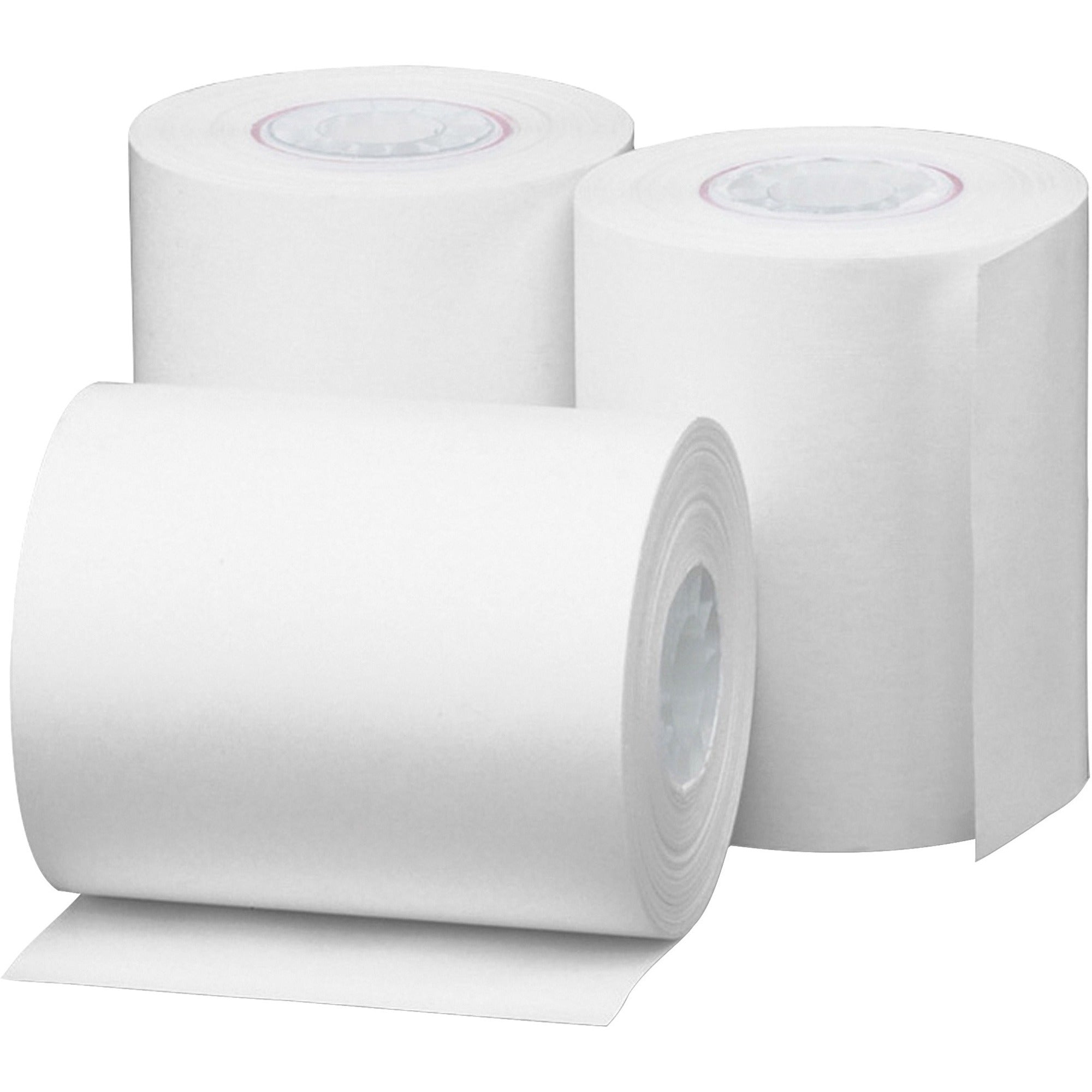 Business Source Thermal Paper - 2 1/4" x 85 ft - 48 g/m² Grammage - Smooth - White - 1 Pack