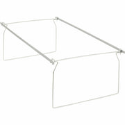 Business Source Premium File Folder Frames - Legal - Metal - Stainless Steel - 6 / Box